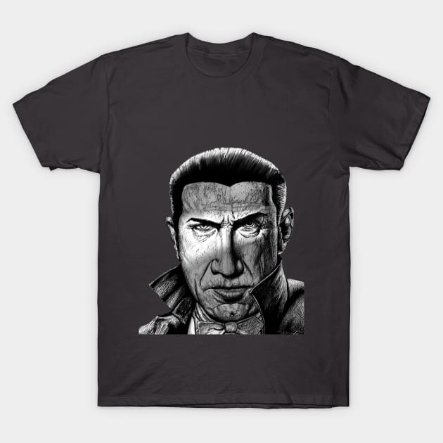 Universal Monsters - Dracula T-Shirt by JebMiao